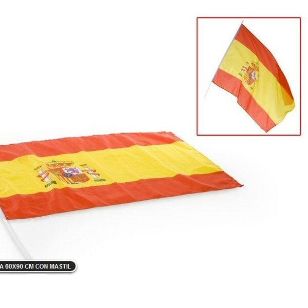 Bandera España con Palo