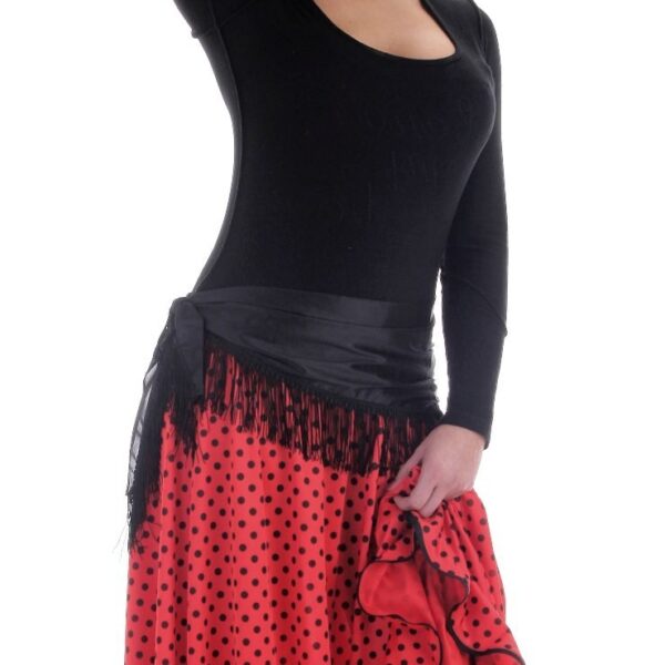 Falda de Baile lunares