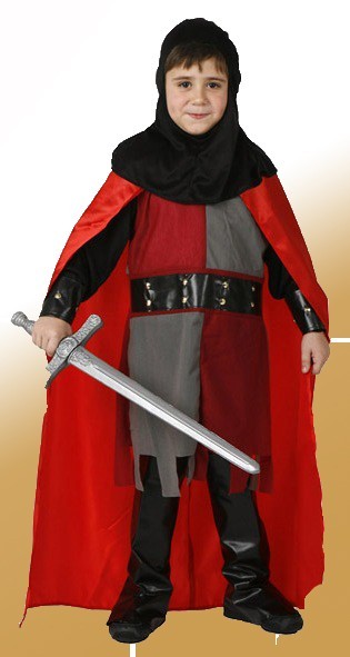 Disfraz Soldado Medieval Rojo