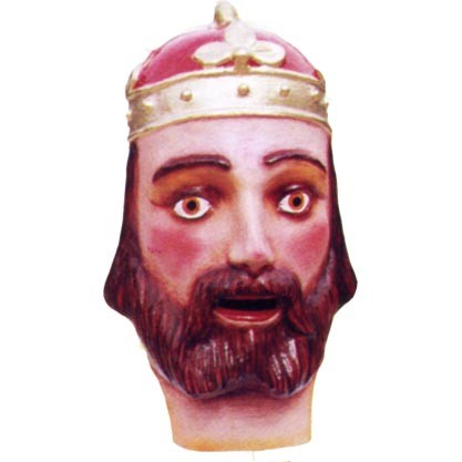 Cabezudo Rey 78 cm.