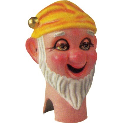 Cabezudo Enanito Romántico 70 cm.