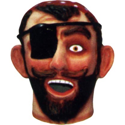 Cabezudo Pirata 50 cm.