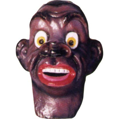 Cabezudo mueca negro
