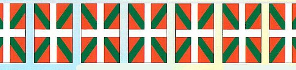 Bandera Plástico Ikurriña