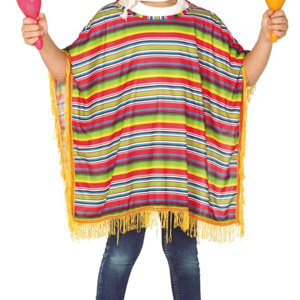 Disfraz Poncho Mejicano