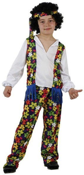Disfraz de Hippie Flores