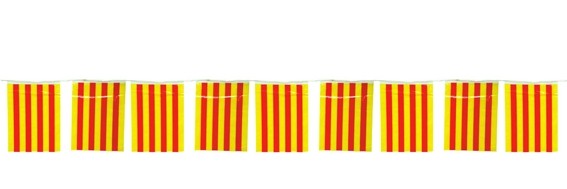 Bolsa Bandera Plástico Cataluña