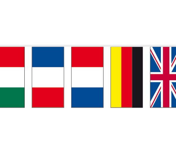 Bolsa Bandera Papel Internacional