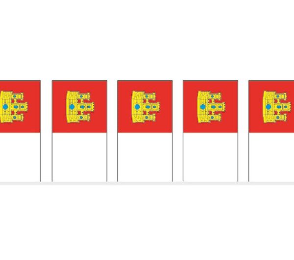 Bolsa Bandera Plástico Castilla la Mancha