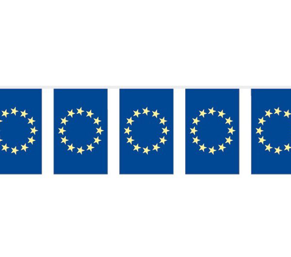 Bolsa Bandera Plástico Europa