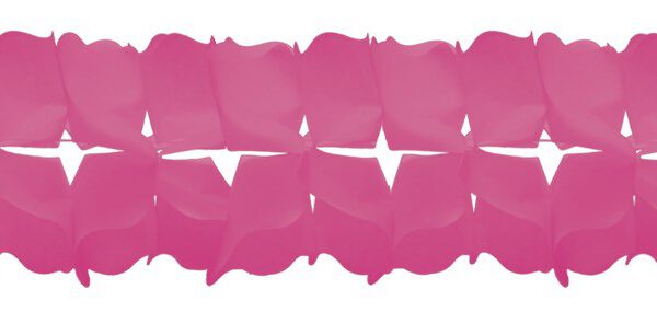 Guirnalda papel fucsia