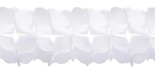 Guirnalda de Papel Blanca