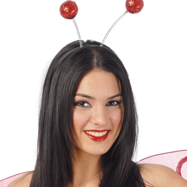 Diadema Bolas Rojas