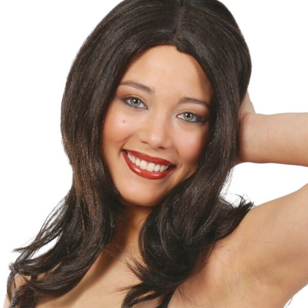 Peluca Glamour Negra