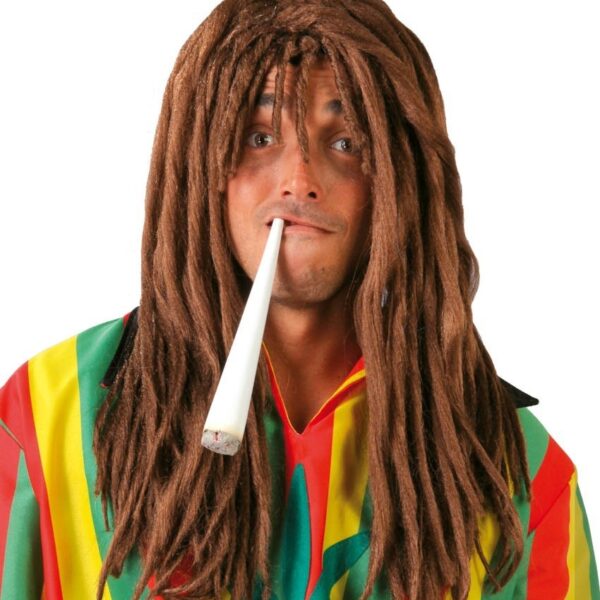 Peluca Rasta Marron