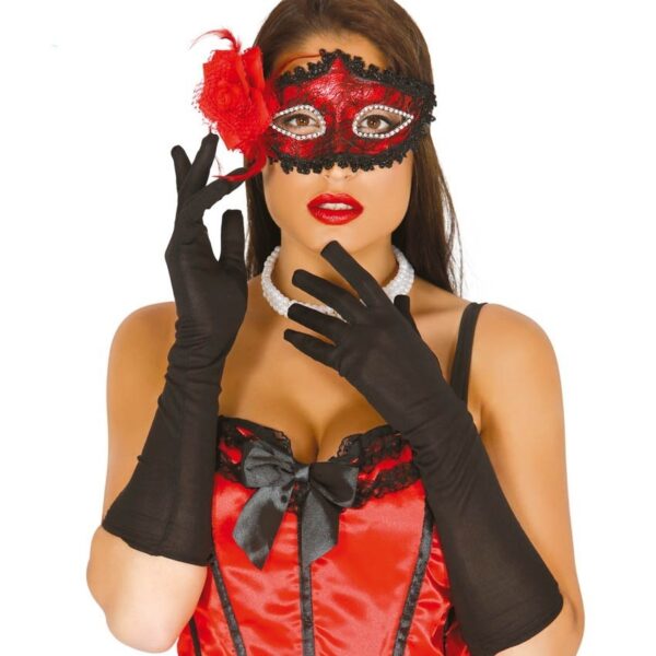 Guantes Largos Negros