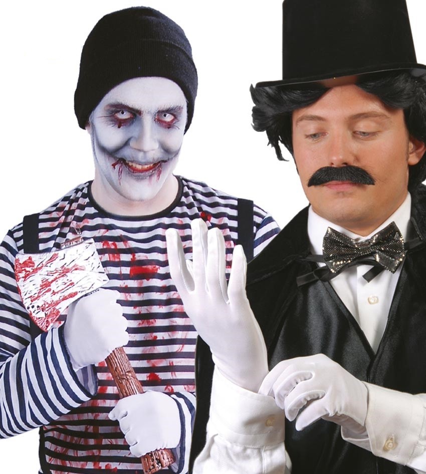 Guantes Cortos Blancos