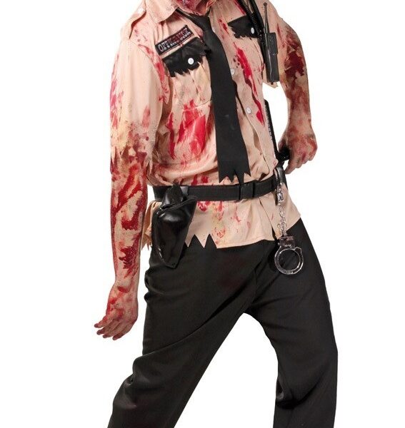 Disfraz de Policia Zombie