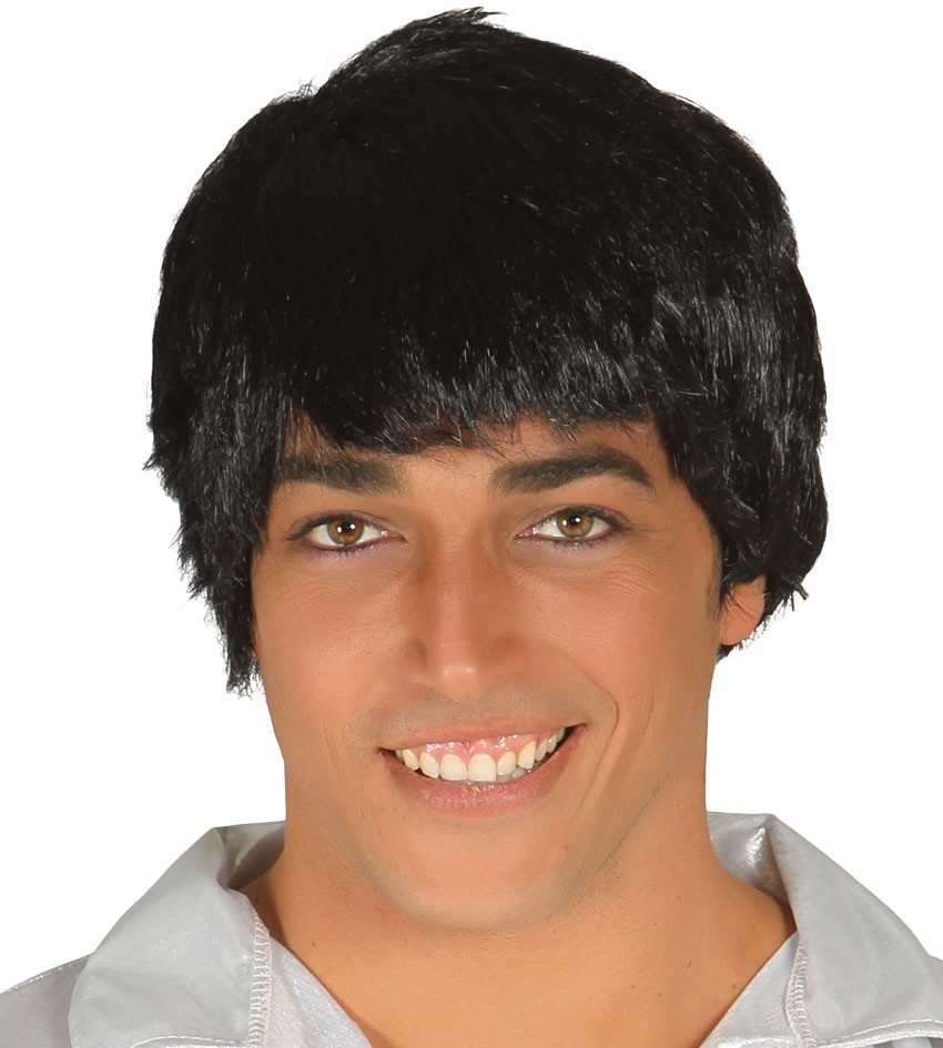 Peluca Hombre Negro