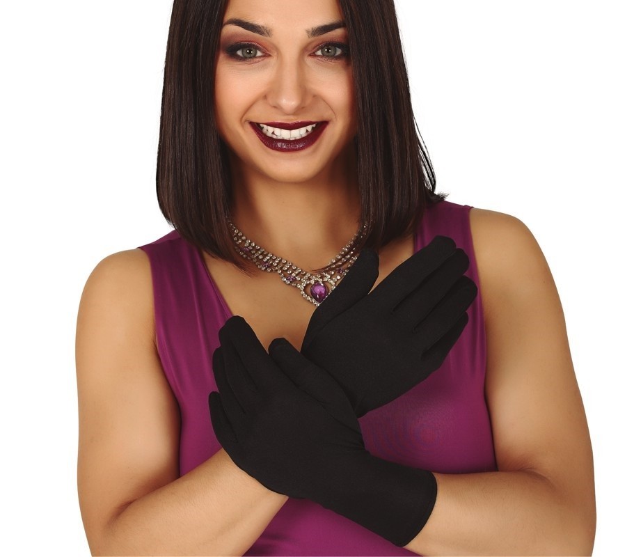 Guantes Cortos Negros