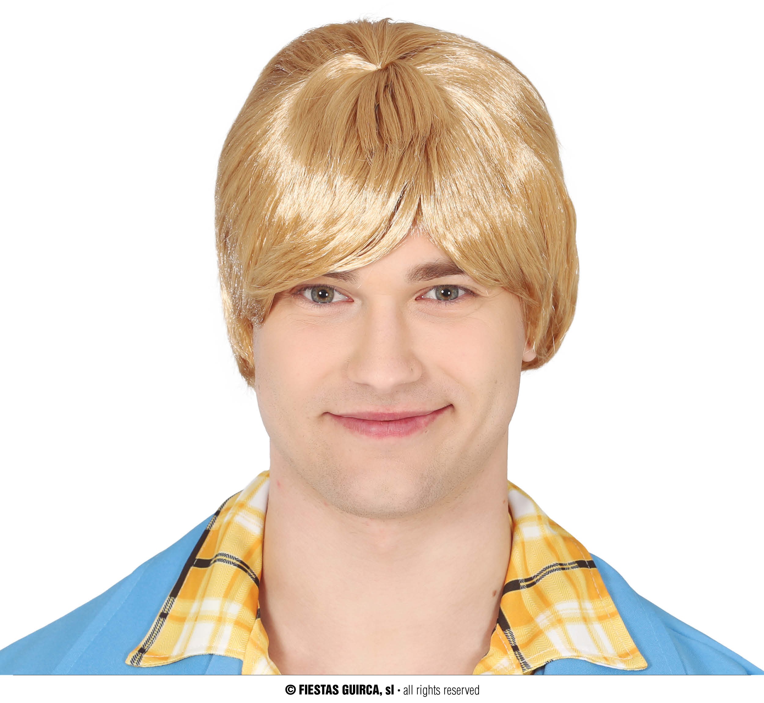 Peluca Hombre Rubia