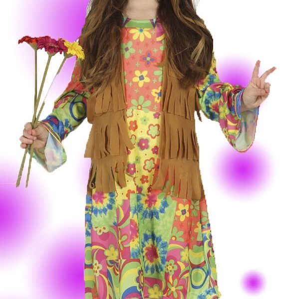 Disfraz de Hippie Chaleco