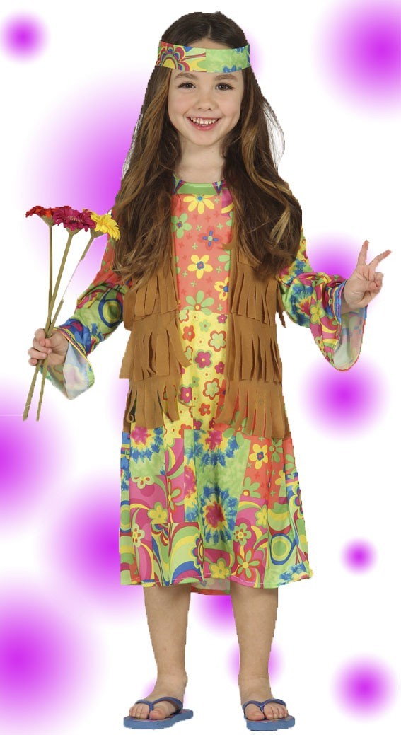Disfraz de Hippie Chaleco