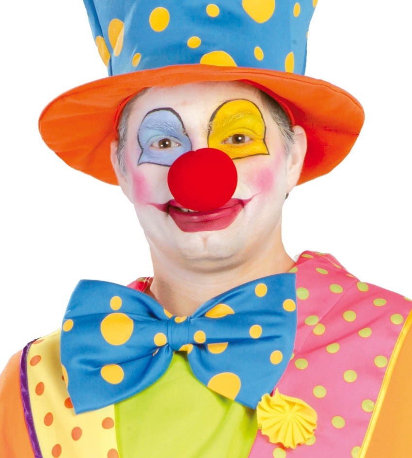 Pajarita Payaso Azul