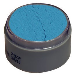 Maquillaje al Agua Azul Celeste