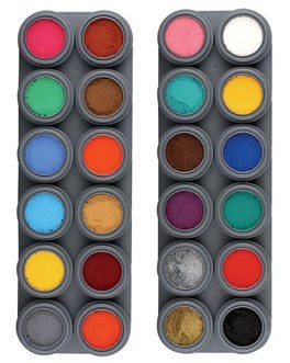 Paleta Maquillaje al Agua