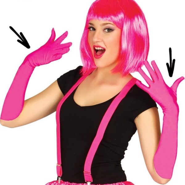 Guantes Fucsias
