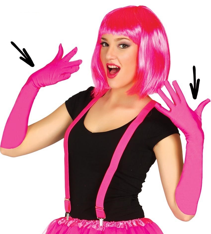 Guantes Fucsias