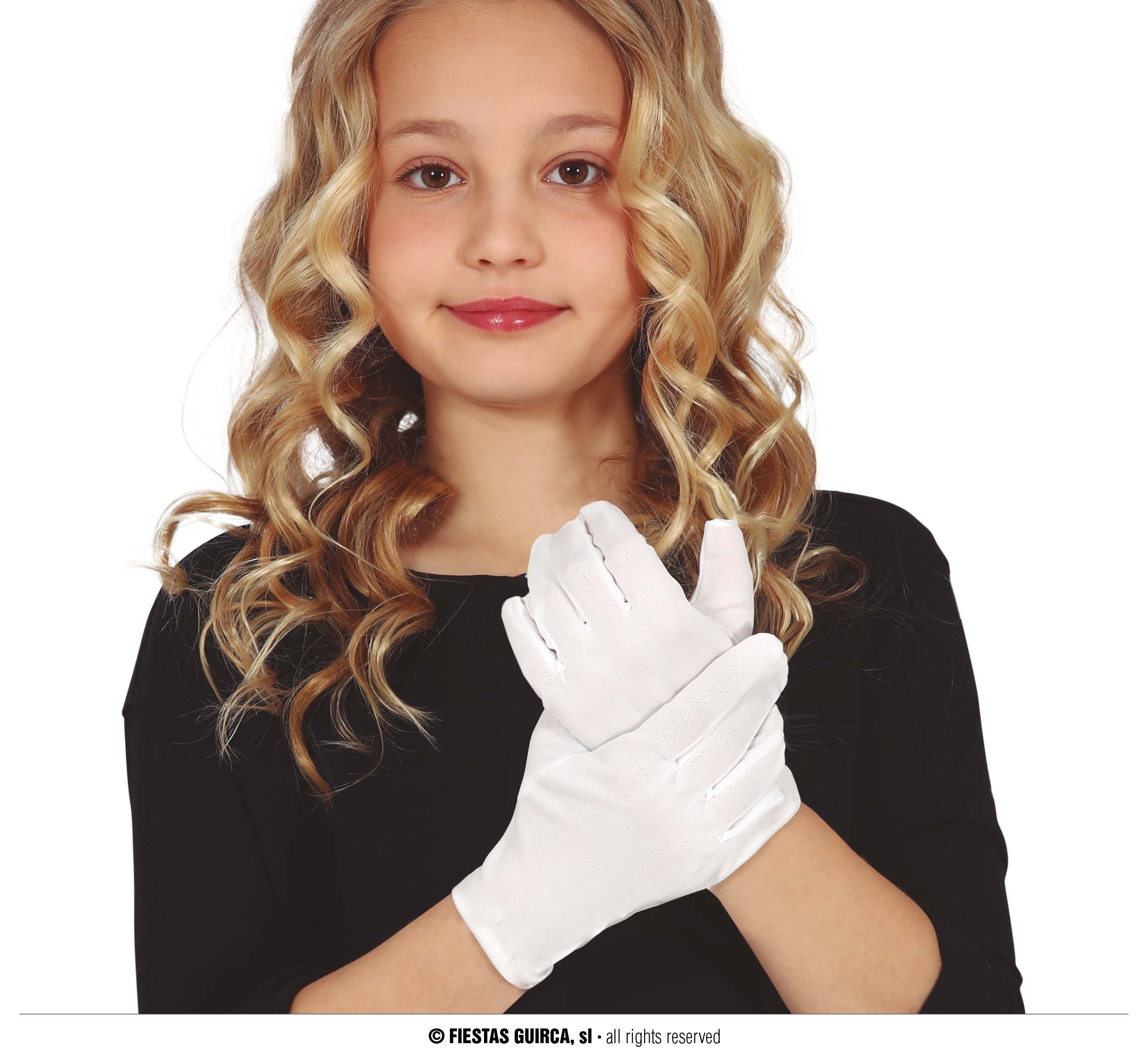 Guantes Blancos Infantiles