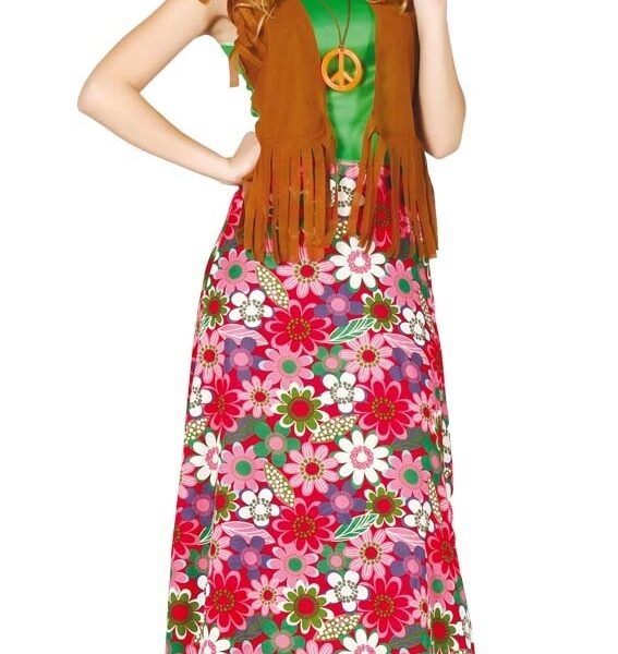Disfraz de Hippie Mujer