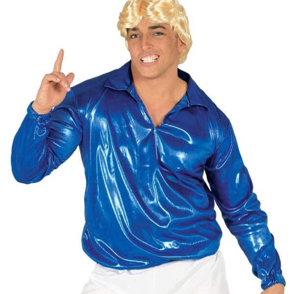 Camisa Disco Turquesa