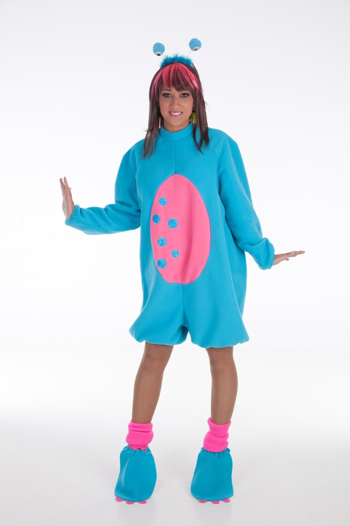 Disfraz de Monstruita Azul