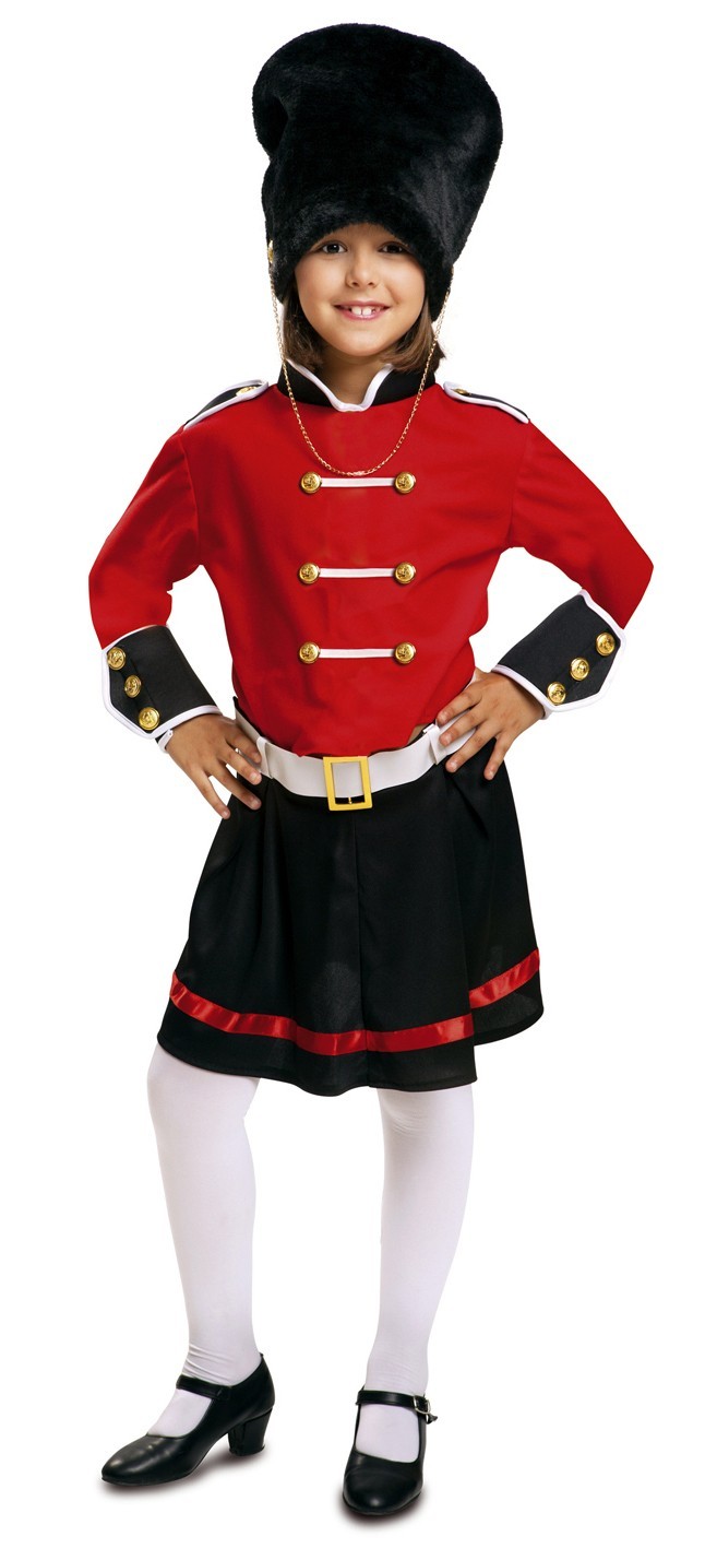 Disfraz de Guardia Inglesa Niña