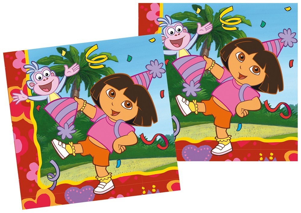 Servilletas Dora Exploradora