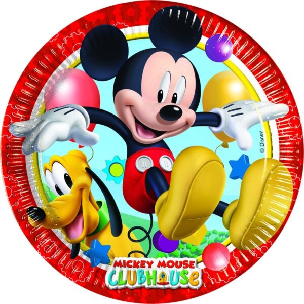Platos cumpleaños Mickey