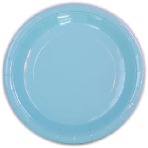 Platos de Cumpleaños Azul