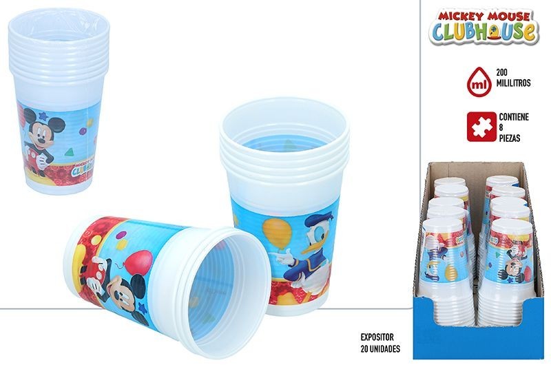 Vasos Cumpleaños de Mickey