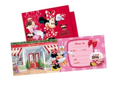 Invitaciones Cumpleaños de Minnie