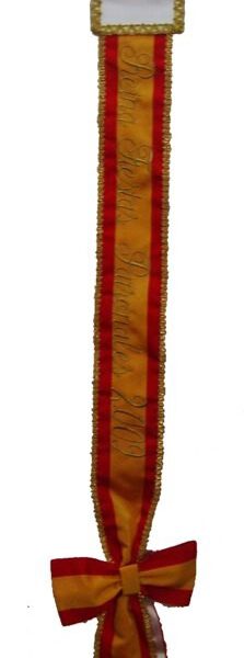 Banda Reina Escudo y Pasamaneria