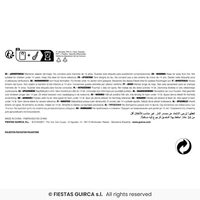 Chistera Negra Extra