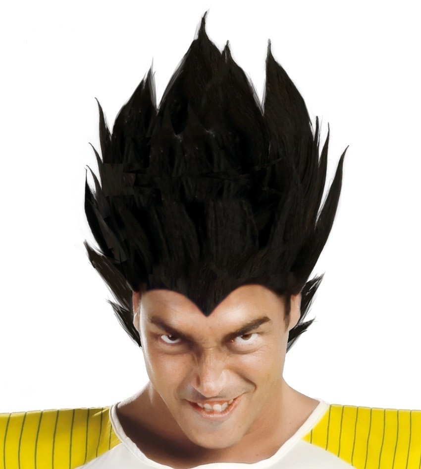 Peluca Vegeta Negra