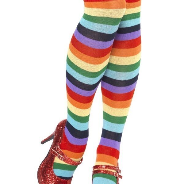 Calcetines de rayas de colores