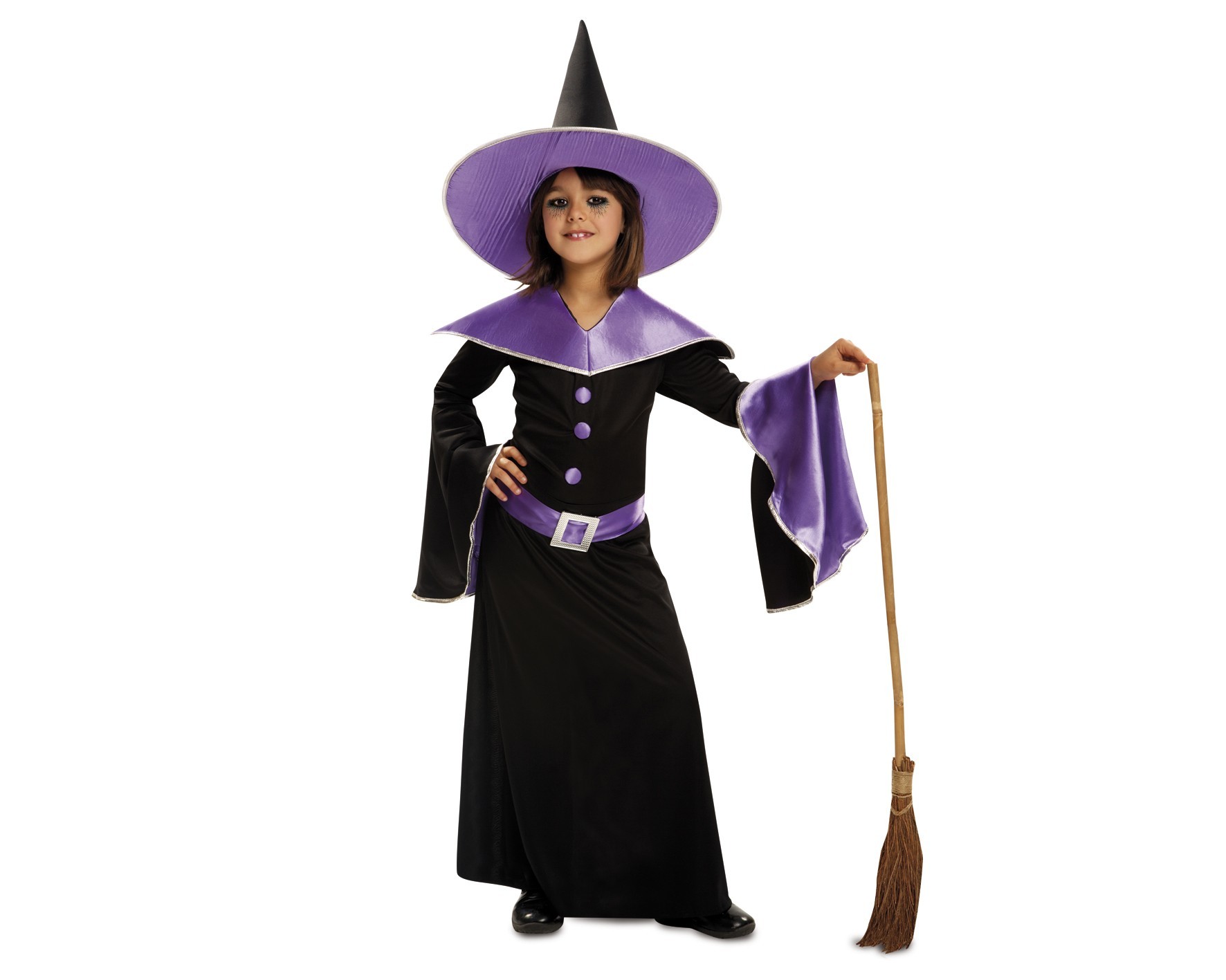 Disfraz de Bruja Morada