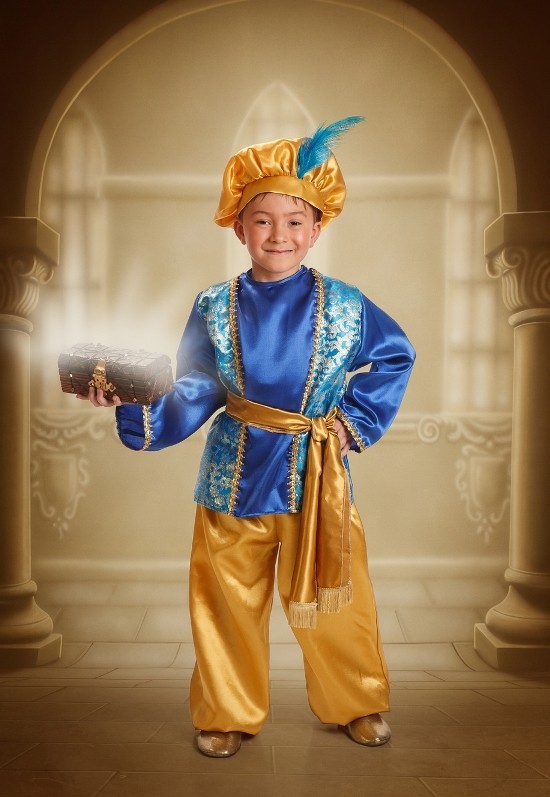 Disfraz de Paje Melchor Infantil