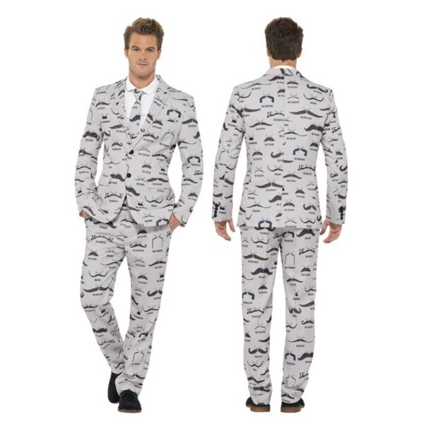 Traje divertido Mostacho