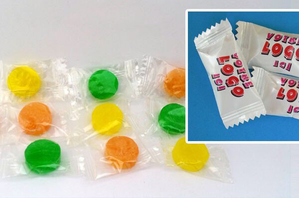 Caramelo duro sabor frutas